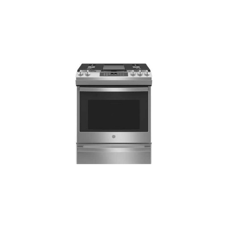 Cuisinière de 30 po. GE en Inox JCGS760SPSS