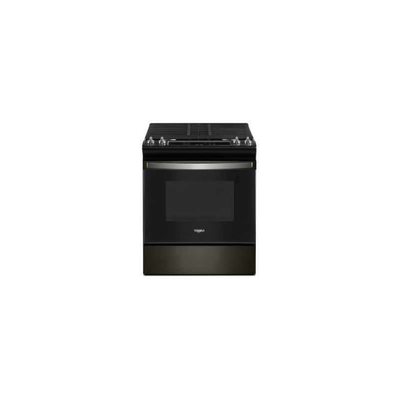 30" range. Black Stainless Steel Whirlpool WEG515S0LV