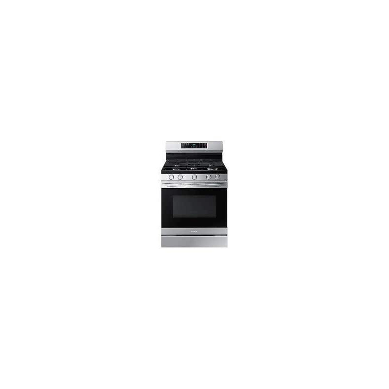 Range 30" sealed burners. Samsung 6.0 cu.ft. with 5 stainless steel burners NX60A6511SS