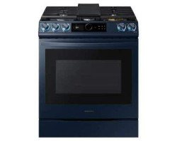 Range 30" sealed burners. Samsung 6.0 cu.ft. with 5 burners in Blue NX60A8711QN