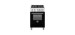 Gas Range, 4 Burners, Gas Oven, 24 in, Black, Bertazzoni MAS244GASNEV