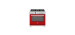 Professional Gas Range 36'' Red Bertazzoni Professional-PRO366BCFGMROT