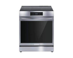 Front Control Induction Range with Full Convection, 30", 5 Elements, Stainless Steel, Frigidaire Gallery GCFI306CBF