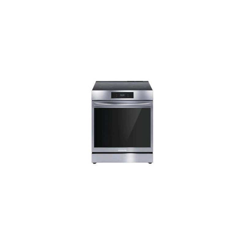 Cuisinière à induction à commande frontale avec convection totale, 30 po, 5 éléments, acier inoxydable, Frigidaire Gallery GCFI