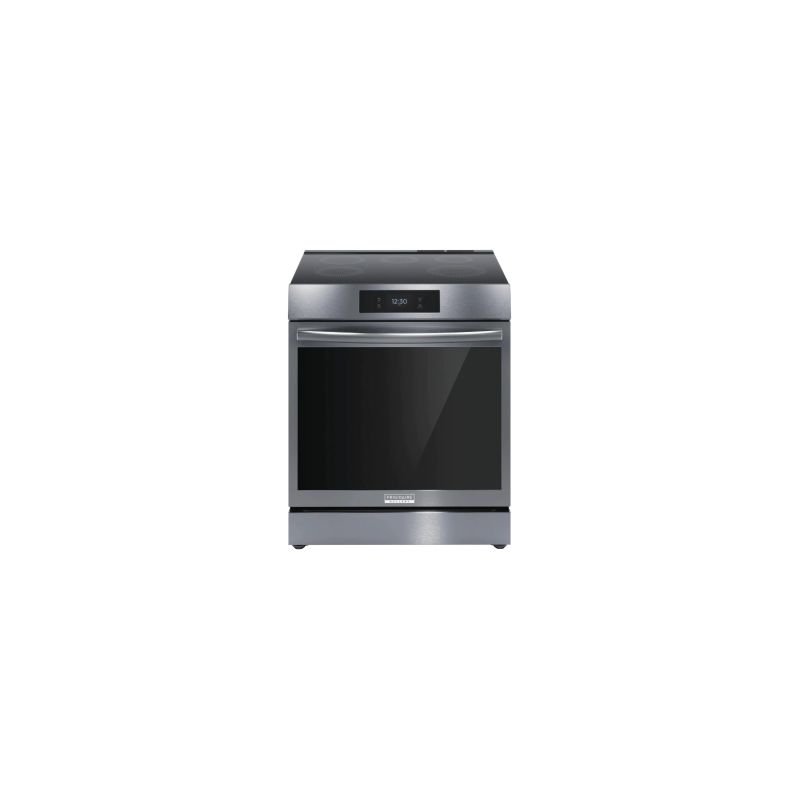 Front Control Induction Range with Full Convection, 30", 5 Elements, Stainless Steel, Frigidaire Gallery GCFI306CBD