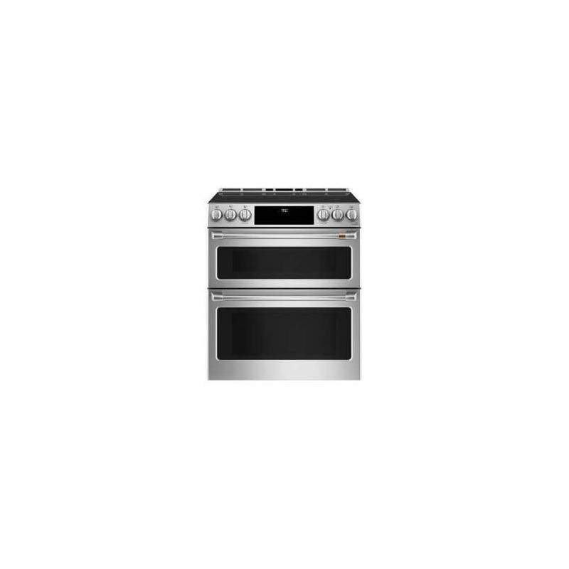 Cuisinière à Induction de 30 po. GE Café 2.4 pi.cu avec 5 éléments en Inox CCHS950P2MS1