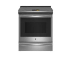 Smart Slide-In Induction Range, 30", Fingerprint-Resistant Stainless, GE Profile PHS93XYPFS