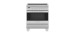 Cuisinière à Induction de 30 po. Fisher and Paykel 3.5 pi.cu avec 4 éléments en Inox OR30SDI6X1