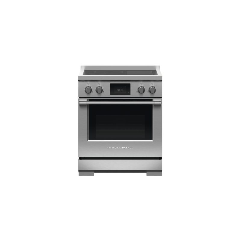 30" Induction Range. Fisher and Paykel 4 cu.ft. with 4 elements in RIV3-304 stainless steel