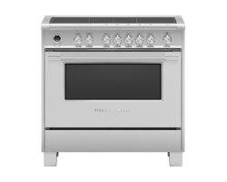 Cuisinière à Induction de 36 po. Fisher and Paykel 4.9 pi.cu avec 5 éléments  en Inox OR36SCI6X1