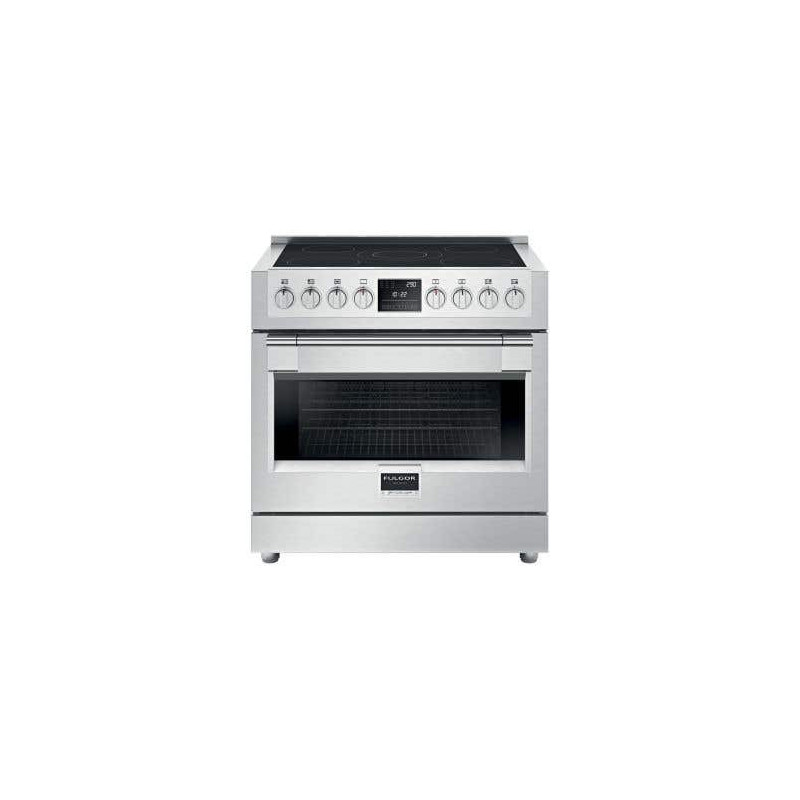 36" Induction Range. Fulgor Milano 5.7 cu.ft with 5 Panel Elements Required F6PIR365S1