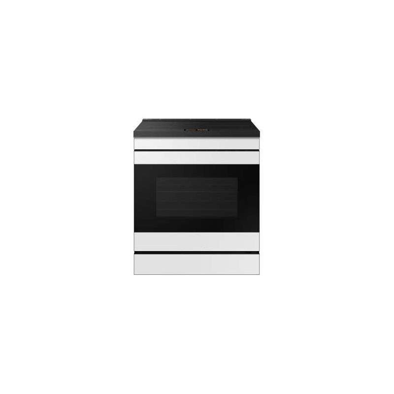 Cuisinière à Induction de 30 po. Samsung 6.3 pi.cu avec caméra blanc NSI6DB990012AC