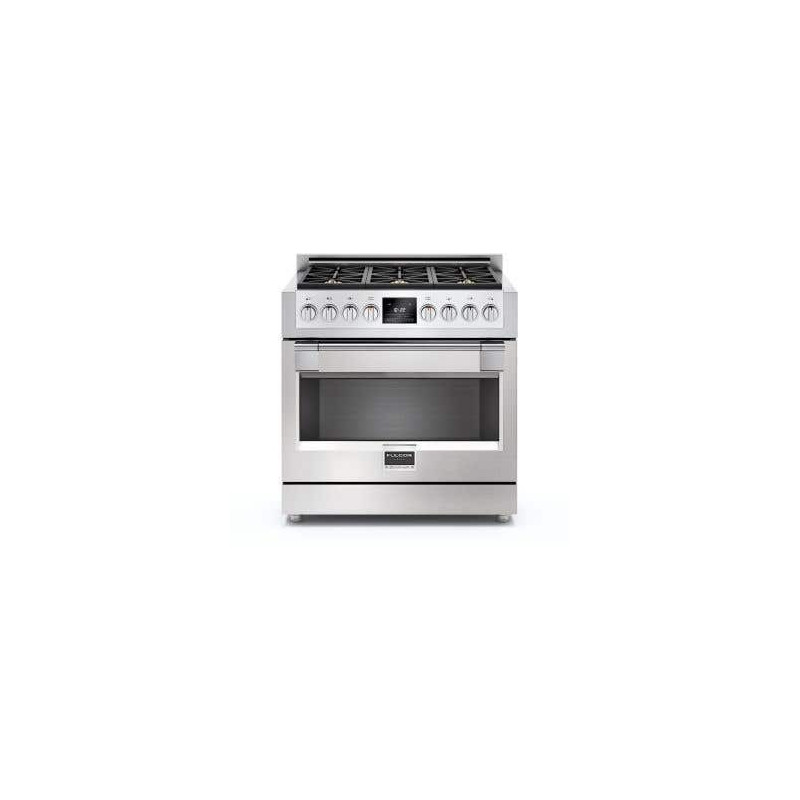 36” Gas Range. Fulgor Milano 5.7 cu.ft with 6 stainless steel burners F6PDF366S1