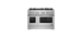 Cuisinière au Gaz de 48 po. Jenn-Air 4.1 pi.cu avec 6 brûleurs en Inox JDRP648HL