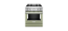 30” Gas Range. KitchenAid 4.1 cu. ft. with 4 burners in Emerald Turquoise KFDC500JAV