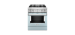 Cuisinière au Gaz de 30 po. KitchenAid 4.1 pi.cu avec 4 brûleurs en Bleu KFDC500JMB