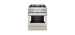 Cuisinière au Gaz de 30 po. KitchenAid 4.1 pi.cu avec 4 brûleurs en Blanc KFDC500JMH