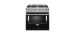 36” Gas Range. KitchenAid 5.1 cu. ft. with 6 burners in Black KFDC506JBK