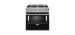 Cuisinière au Gaz de 36 po. KitchenAid 5.1 pi.cu avec 6 brûleurs en Noir KFDC506JBK