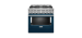 36” Gas Range. KitchenAid 5.1 cu. ft. with 6 burners in Blue KFDC506JIB