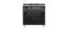 36” Gas Range. Fisher and Paykel 4.9 cu. ft. with 5 burners in Black OR36SCG6B1