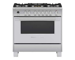 36” Gas Range. Fisher and...