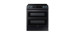 Cuisinière en Vitrocéramique de 30 po. Samsung 6.3 pi.cu avec 5 brûleurs en Inox Noir NE63T8751SG