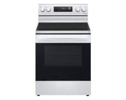 30-inch Vitroceramic Range. LG 6.3 cu.ft. with 5 stainless steel burners LREL6323S