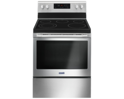 Cuisinière en Vitrocéramique de 30 po. Maytag 5.3 pi.cu avec 5 brûleurs en Inox YMER6600FZ