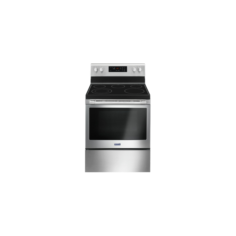 Cuisinière en Vitrocéramique de 30 po. Maytag 5.3 pi.cu avec 5 brûleurs en Inox YMER6600FZ