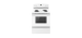 30” Spiral range. Amana 4.8 cu.ft. with 4 burners in White YACR4303MFW