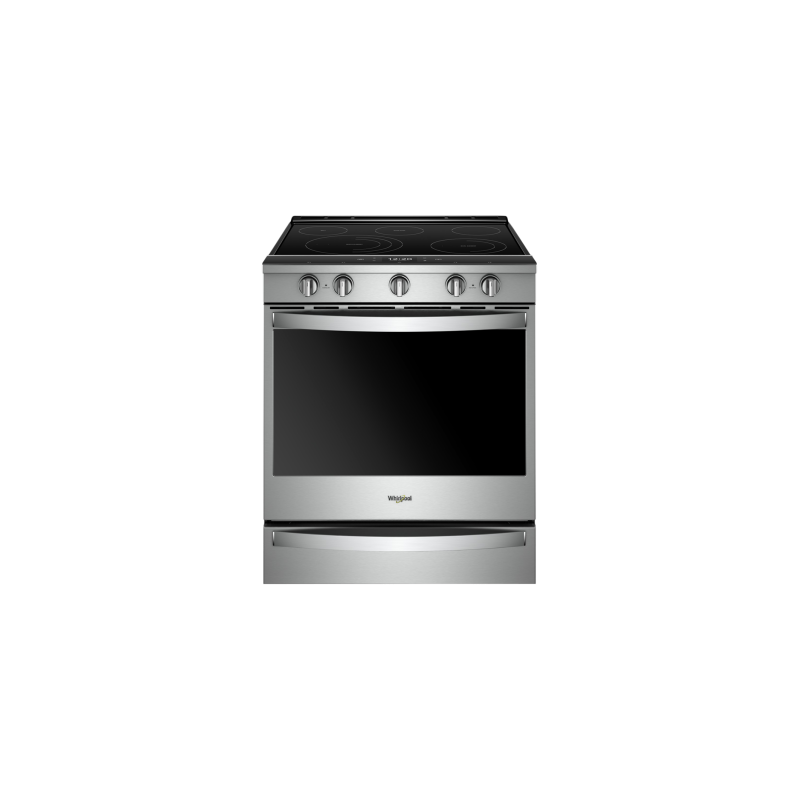 30-inch Vitroceramic Range. Whirlpool 6.4 cu. ft. with 5 stainless steel burners YWEE750H0HZ