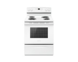 30” Spiral range. Amana 4.8 cu. ft. with 4 burners in White YACR4503SFW