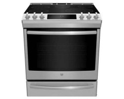 30-inch Vitroceramic Range. GE Profile 6.3 cu.ft. with 5 stainless steel burners PCS940YMFS