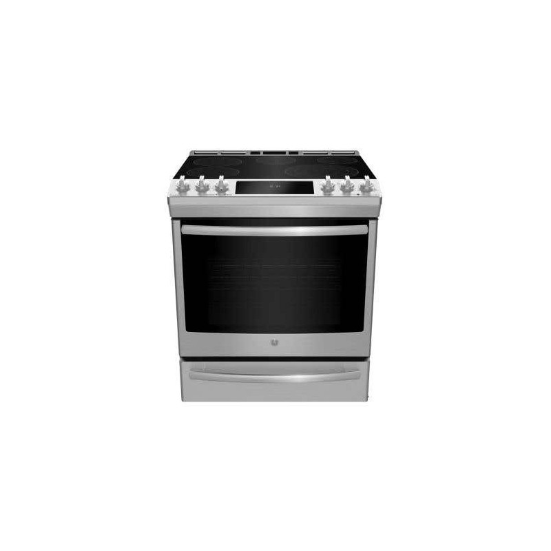 30-inch Vitroceramic Range. GE Profile 6.3 cu.ft. with 5 stainless steel burners PCS940YMFS