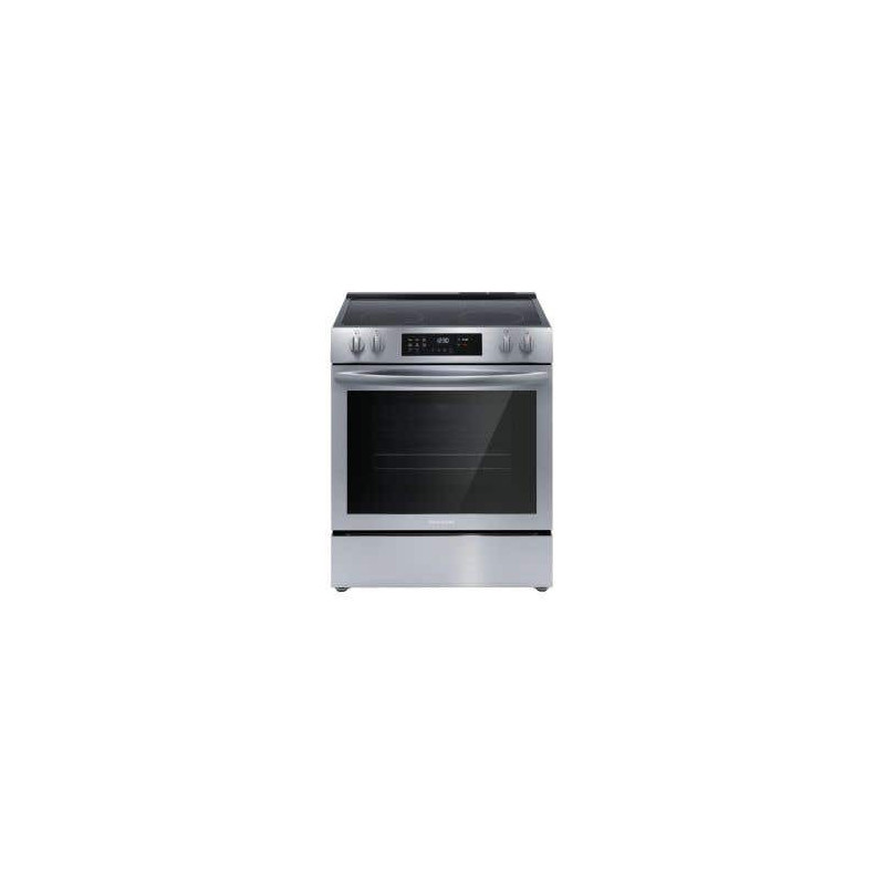 30" Freestanding Range with Front Controls, 5 Burners, Stainless Steel, Frigidaire FCFE308CAS100-