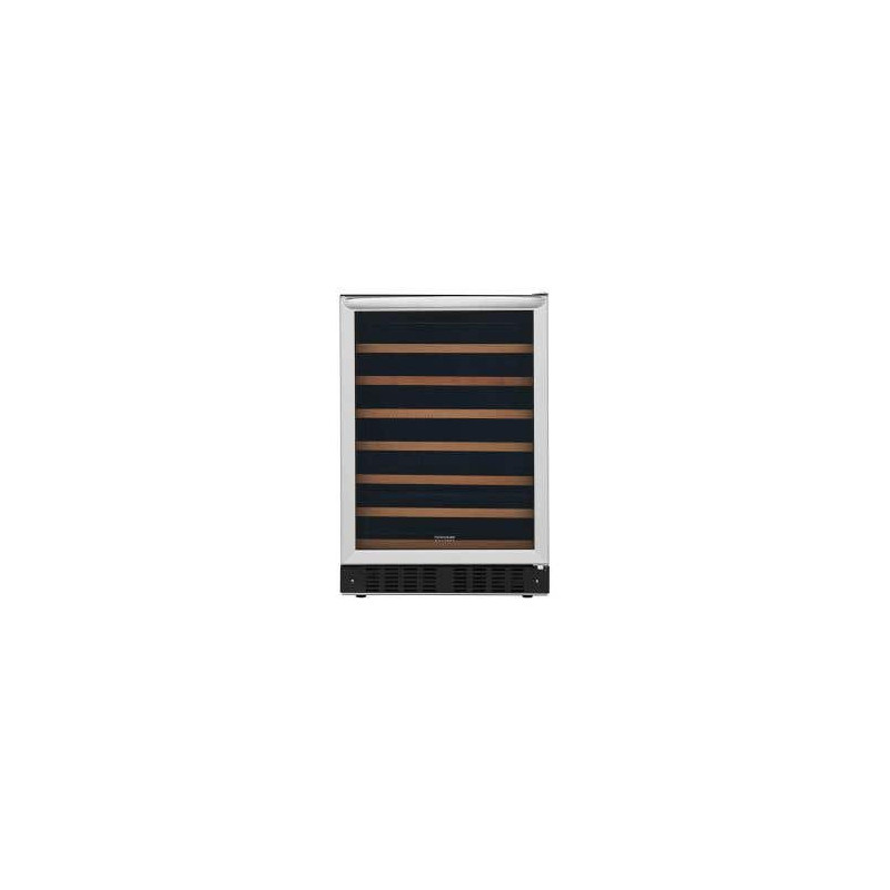 Frigidaire Gallery FGWC5233TS 52-Bottle Capacity Wine Cooler, Built-In or Freestanding, 5.3 Cu. Ft.