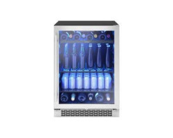 Built-in 8-bottle beverage center, 24 in. Zephyr BBV24C01AG