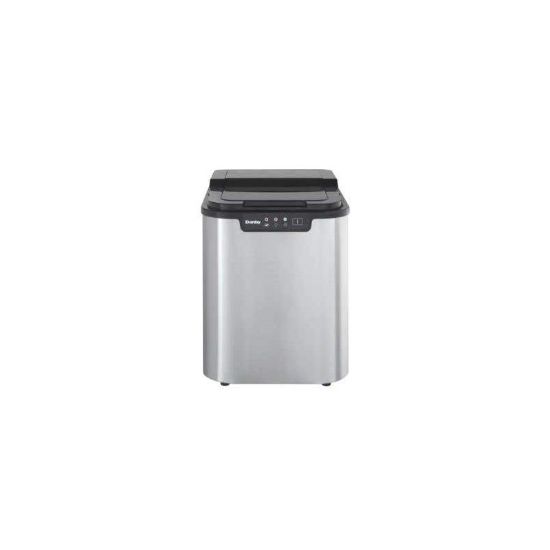 Countertop ice machine, 10 in. Danby DIM2500SSDB