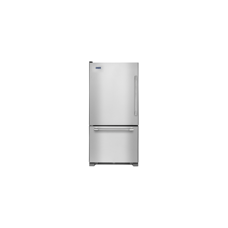 Freestanding Refrigerator Left Door 18.67 cu.ft. 30 in. Maytag MBL1957FEZ Stainless Steel