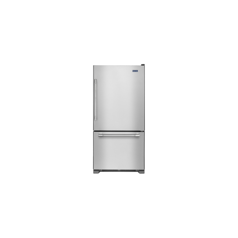 Freestanding Refrigerator 18.67 cu.ft. 30 in. Maytag MBR1957FEZ Stainless Steel