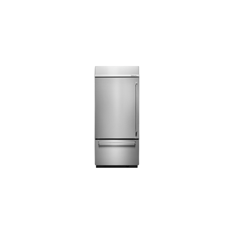 Réfrigérateur Encastrable Porte à gauche 20.86 pi.cu. 35 po. KitchenAid KBBL306ESS
