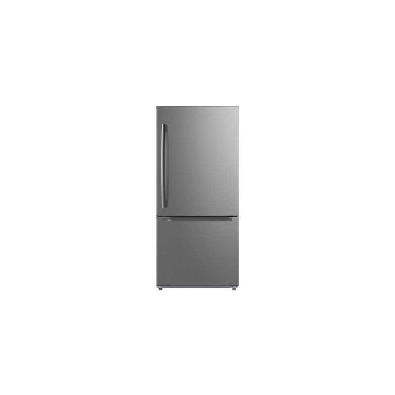 Freestanding Refrigerator Left Door Reversible 18.6 cu.ft. 30 in. Moffat MDE19DSNKSS