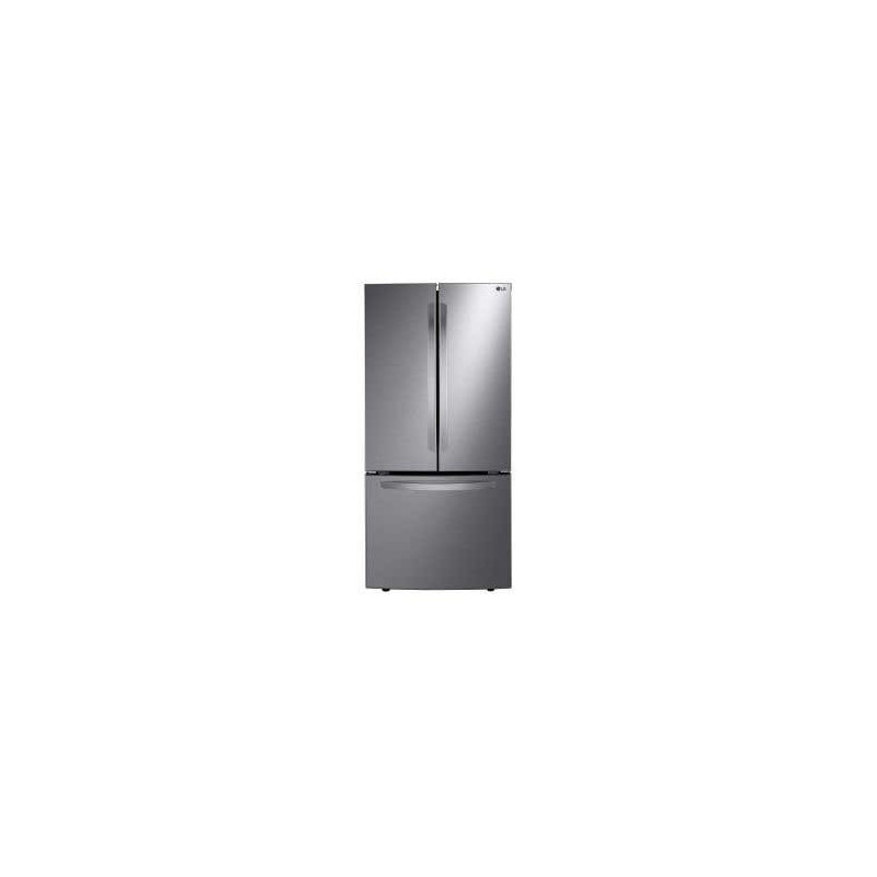 Freestanding French Door Refrigerator 25 cu.ft. 33 in. LG LRFNS2503V