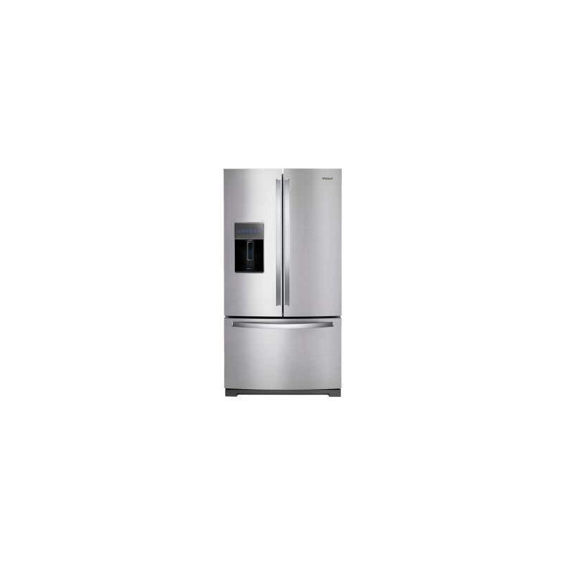 Freestanding French Door Refrigerator 26.8 cu.ft. 36 in. Whirlpool WRF757SDHZ