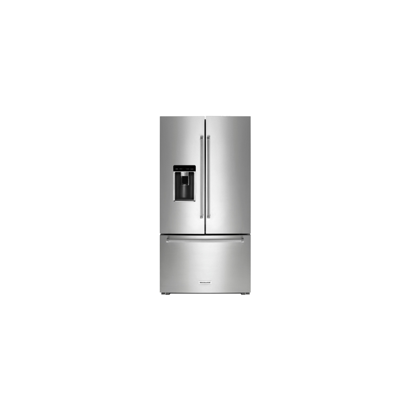 Freestanding French Door Refrigerator 23.8 cu.ft. 36 in. KitchenAid KRFC704FPS