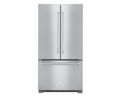 Counter Depth Refrigerator French Doors 22 cu.ft. 36 in. KitchenAid KRFC302ESS