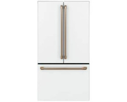 Freestanding French Door Refrigerator 23.1 cu.ft. 36 in. GE Café CWE23SP4MW2