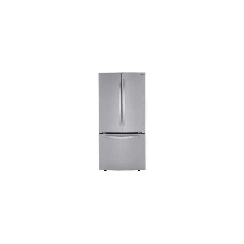 Freestanding French Door Refrigerator 25.1 cu.ft. 33 in. LG LRFCS2503S