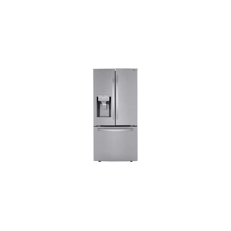 Freestanding French Door Refrigerator 24.5 cu.ft. 33 in. LG LRFXS2503S